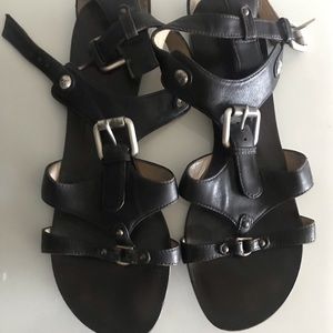 Brown Saks Fifth gladiator Sandals